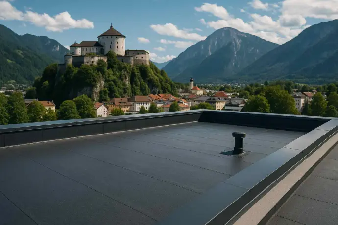 Sanierung von Schwarzdächern im Bezirk Kufstein
